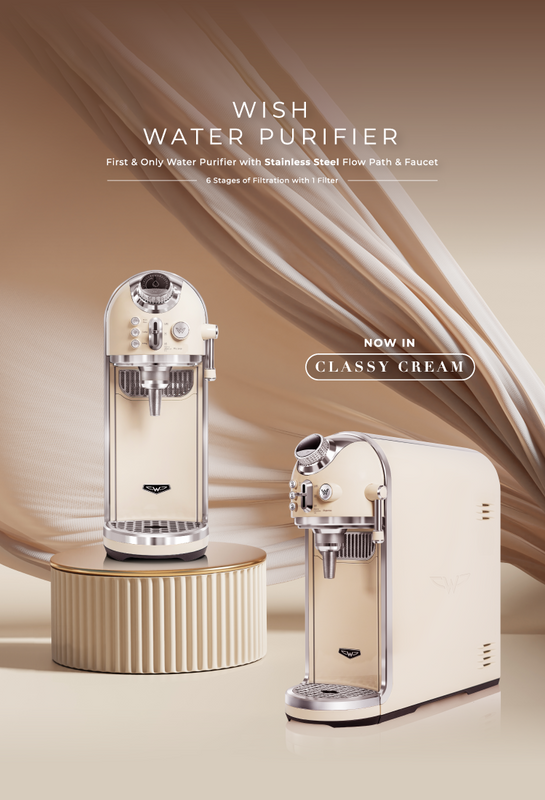 Wish Water Purifier in Classy Cream